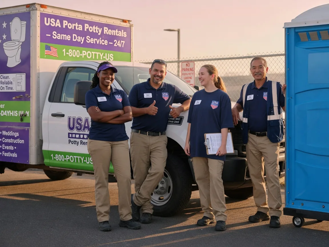 Porta Potty Rental company in Sharon, PA