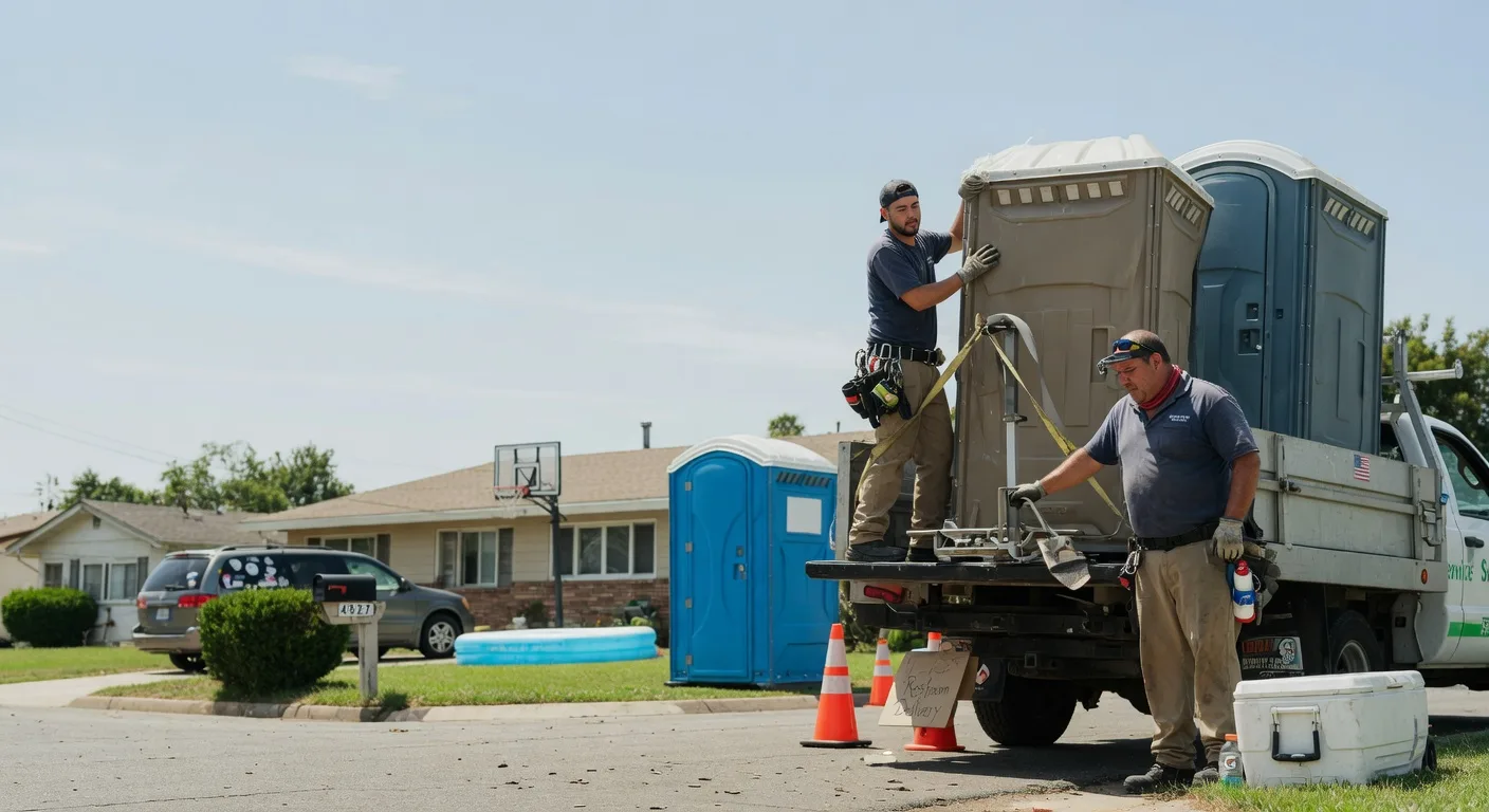 Porta Potty Rental in Sharon, PA near me