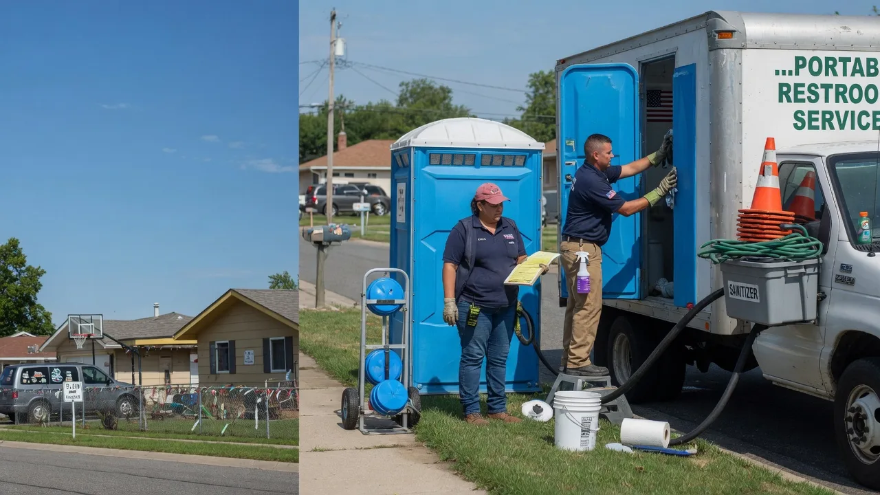 Portable Toilet Rental in Sharon, PA near me